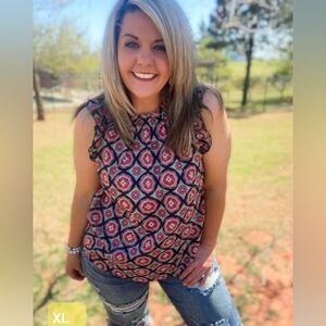 Ces Femme Sleevless Top Size XL